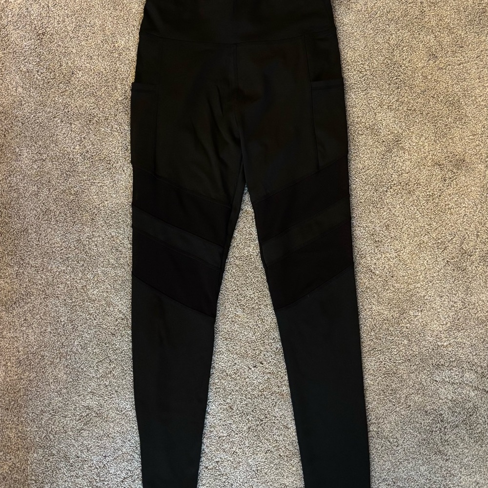 Black High-Waisted Leggings